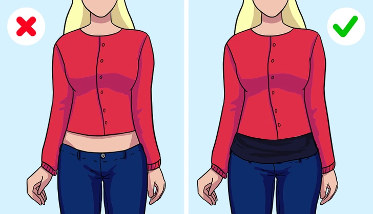 Tenue ajustée sans espace