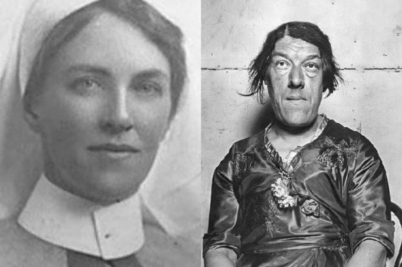 Dernier portrait connu de Mary Ann Bevan