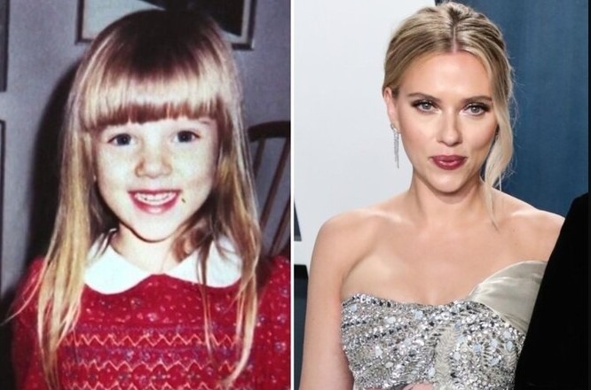 Scarlett Johansson enfant