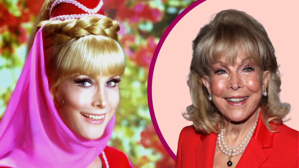 Comparaison photos jeune/actuelle de Barbara Eden