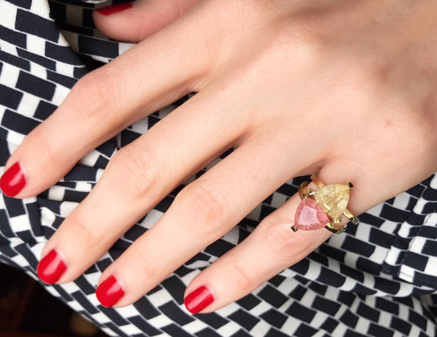 Self Love Pinky Ring de Fred + Far