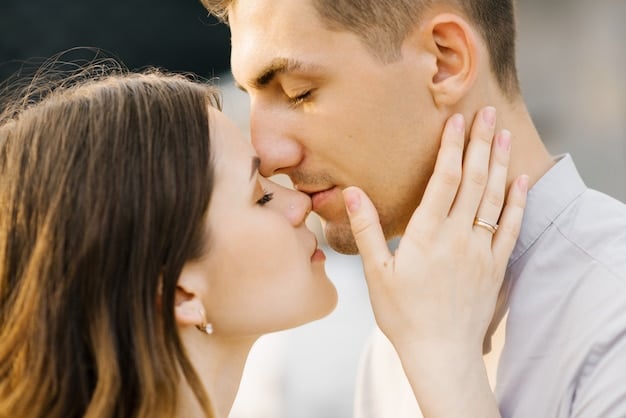 Baiser sur le nez