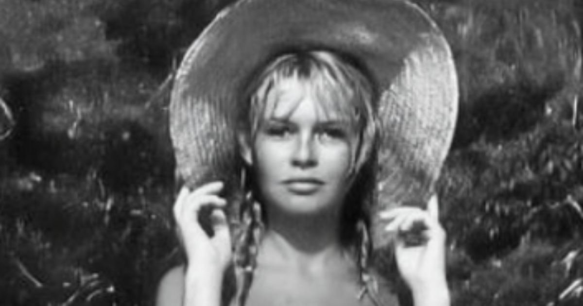 Jeune Brigitte Bardot dans ses débuts
